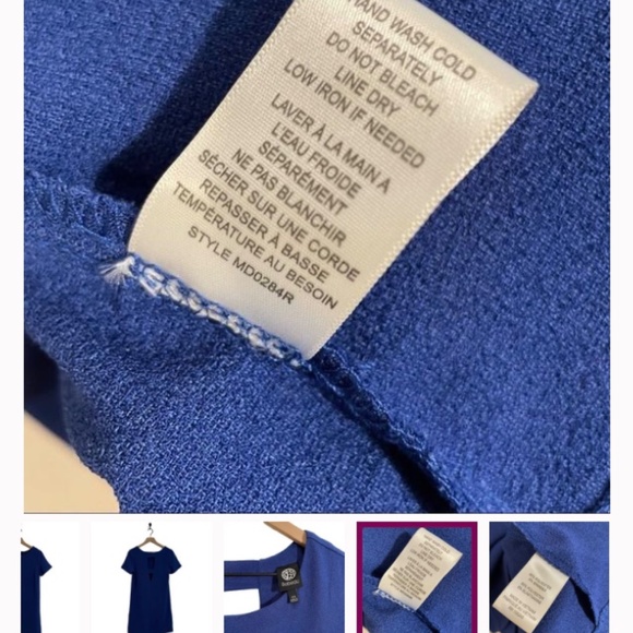 Xx Sold! Xx [Nordstrom] Bobeau Crepe Shift Dress - Picture 8 of 8